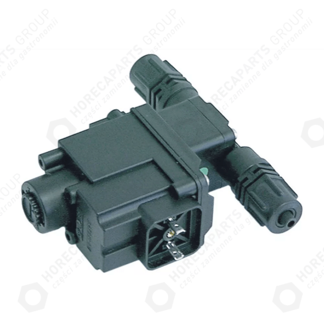 Horeca Parts - Distribuitor lichid de spălare intrare 8x12mm ieșire 8x12mm 230V 60 curse / min curățător - mașină de spălat vase universală Dihr, Kromo (7122265)