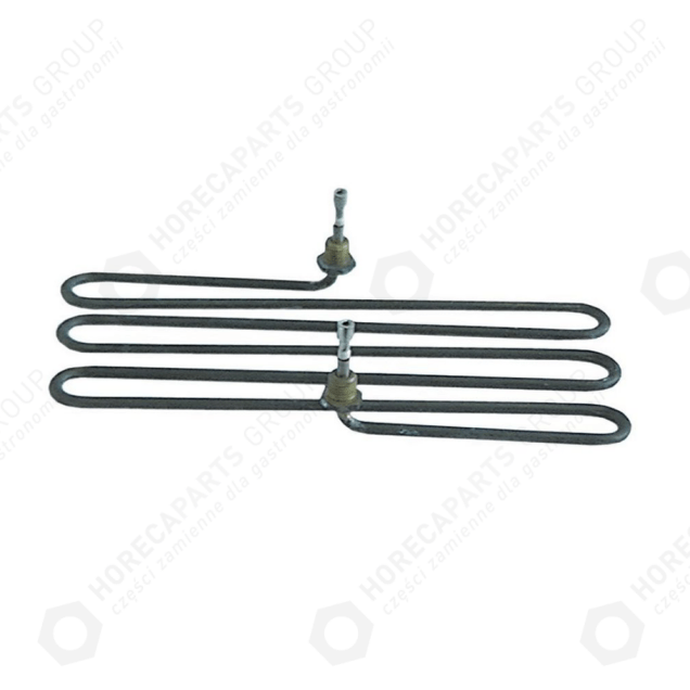 Horeca Parts - Heizgerät 1300W 230V l 290mm b 130mm Anschluss m4 Rohr ø 6,3mm 2 Befestigungslöcher - Eku, Mareno, Mastro (3355067)