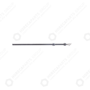 Horeca Parts - Grzałka  400W 230V L 380mm kołnierz śrubowy rozmiar gwintu M14x1,25 długość kabla 110mm ø 10mm