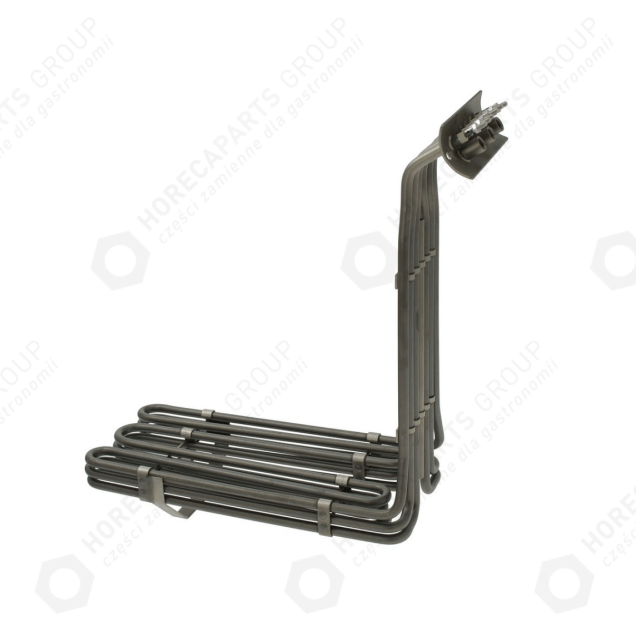 Horeca Parts - Heater 7500W 400V length 335mm width 135mm - rectangular flange
