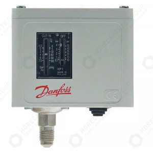 Horeca Parts - Pressure switch connection 7/16″ UNF (1/4″ SAE) Vertical connection ND Refrigeration technology type KP1