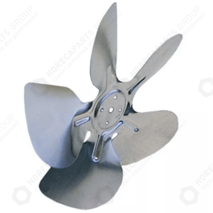 Horeca Parts - Koło wentylatora aluminium ø 230mm SZER. 37mm mocowanie koła wentylatora 254mm - ssanie