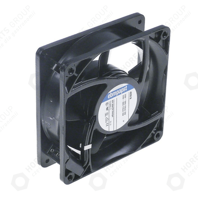 Horeca Parts - Axiální ventilátor D 119mm Š 119mm H 38mm 230VAC 19W