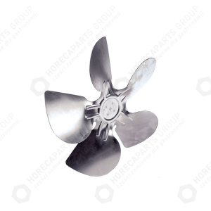 Horeca Parts - Koło wentylatora aluminium ø 300mm SZER. 45mm mocowanie koła wentylatora 254mm ssanie