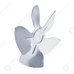 Horeca Parts - Śmigło ssące wentylatora śr. 172mm śr. mocowania 25,4mm kąt śmigła 28° szer. 35mm aluminium - Maszyna do granity Cab, Spm (3240961)
