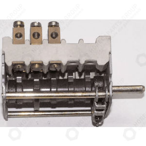 Horeca Parts - Cam switch 32A switching sequence 0-3-2-1 axle ø 6x4.6mm screw connection 4-bar - Mkn electric kitchen (5991071)