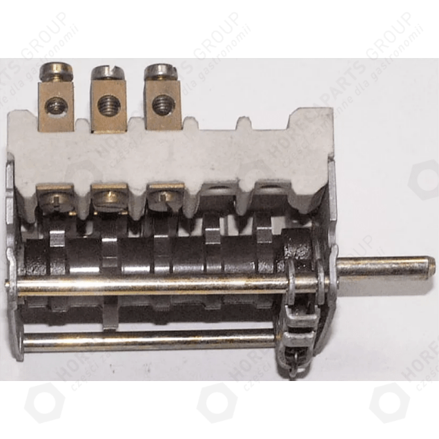 Horeca Parts - Cam switch 32A switching sequence 0-3-2-1 axle ø 6x4.6mm screw connection 4-bar - Mkn electric kitchen (5991071)