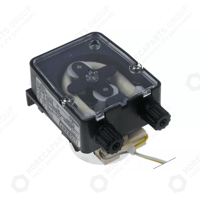 Horeca Parts - Dávkovač mycího prostředku 3l/h 230VAC hadice ø 4x6mm santoprénová hadice - myčka nádobí Hobart s kapotou (5978013)