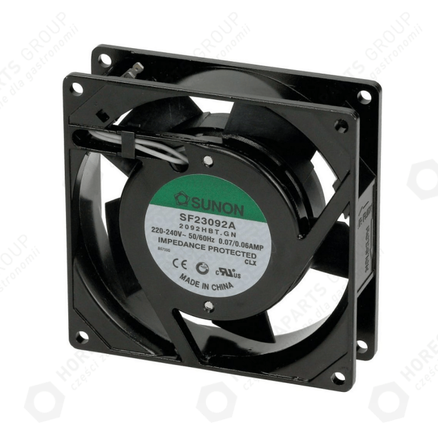 Horeca Parts - Chladicí ventilátor 92x92x25 mm 230V 50/60Hz 14,5W 2350Rpm - Angelo Po elektrická konvektomat (3240503)