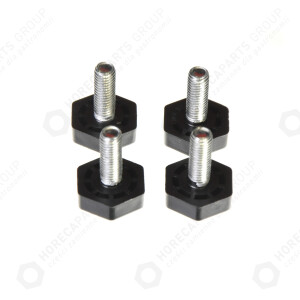 Horeca Parts - Komplet nóżek - Szafa do sezonowania mięsa Hendi 204962, 221433