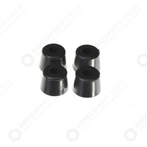 Horeca Parts - Komplet nóżek (4 sztuki) -  Polerka do szkła Hendi 236666
