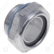Horeca Parts - Skleněný ukazatel hladiny, 1/2" plastový závit