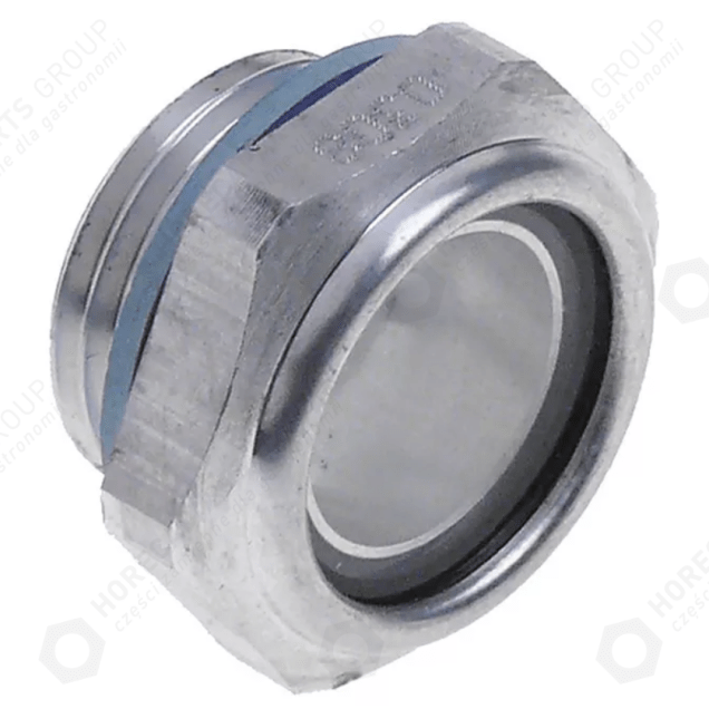 Horeca Parts - Szkło wskaźnika poziomu, gwint 1/2" plastikowy