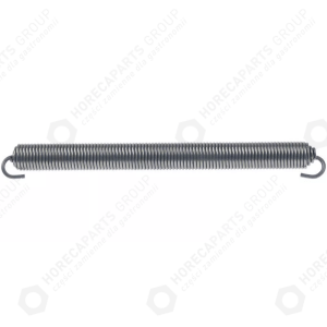 Horeca Parts - Napínací pružina ø 15 mm celková délka 193 mm tloušťka drážky 16 mm L1 14 mm L2 165 mm L3 14 mm