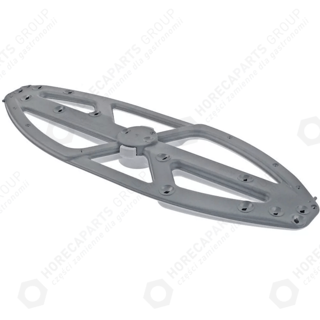 Horeca Parts - Washing arm 555mm long 185mm wide 40mm high 26 nozzles