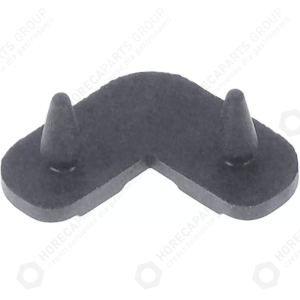 Horeca Parts - Podkładka gumowa pod uchwyt kosza L40mm W 40mm H 4,5mm