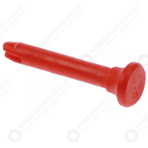 Horeca Parts - Bolec do dźwigni, długość 56 mm, średnica ø 8 mm, czerwona