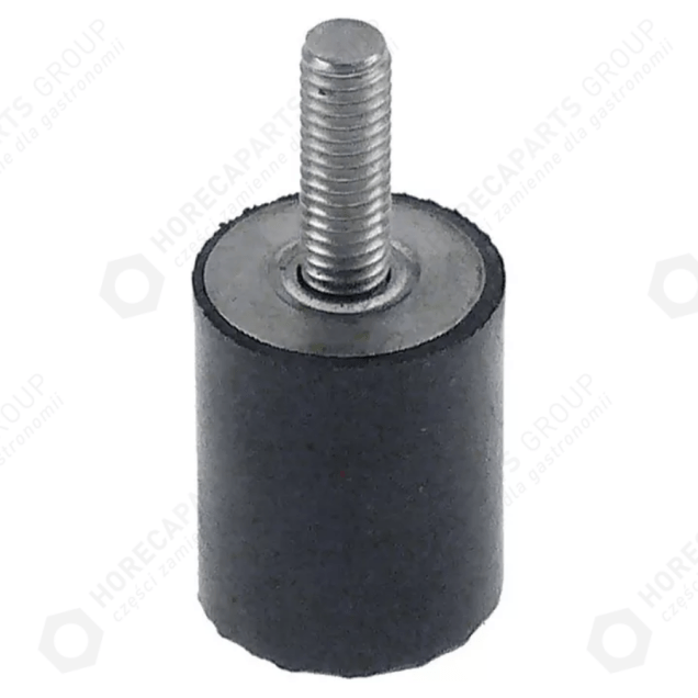 Horeca Parts - Nóżka rozmiar gwintu M6x18 średnica zewnętrzna 20mm L 25mm dla GS72