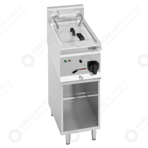 Horeca Parts - Frytownica elektryczna - 10 litrów - 9 kW - włącznie z ramą podstawy - GGM Gastro (EFB363H-10#SET)