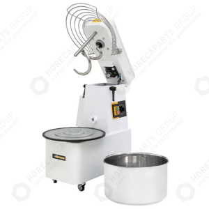 Horeca Parts - Miesiarka spiralna z wyjmowaną dzieżą o 2 prędkościach, 22 l, Prismafood, 56 kg/h, 22L, 400V/1100W, 390x670x(H)735mm