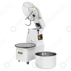 Horeca Parts - Miesiarka spiralna z wyjmowaną dzieżą o 2 prędkościach, 32 l, Prismafood, 88 kg/h, 32L, 400V/1700W, 435x750x(H)810mm