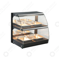 Horeca Parts - WitrWitryna grzewcza nastawna kwarcowa Hendi 233962