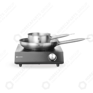 Horeca Parts - Set: Cuptor cu inducție 3500W + cratiță + tigaie Hendi 239889