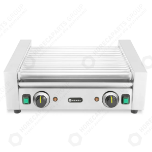 Horeca Parts - Podgrzewacz rolkowy do parówek dwustrefowy, HENDI, 14 rolek, 230V/1230W, 566x640x(H)192mm