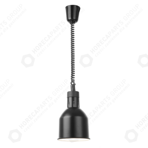 Horeca Parts - Lampa do podgrzewania potraw wisząca, cylindryczna, HENDI, srebrny, 230V/250W, fi.175x(H)250mm