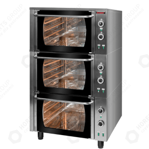 Horeca Parts - Elektrická trouba s termocirkulací Kromet 000.PE-3/T
