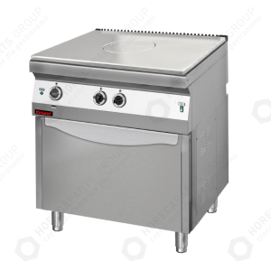 Horeca Parts - Plynový sporák s plynovou troubou kromet- 700.KG-2/I-800/PG-2