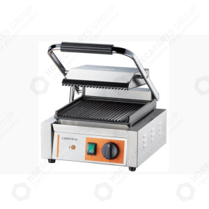 Horeca Parts - Kontakt grill pojedynczy ryflowany, P 1.8 kW Stalgast 742018
