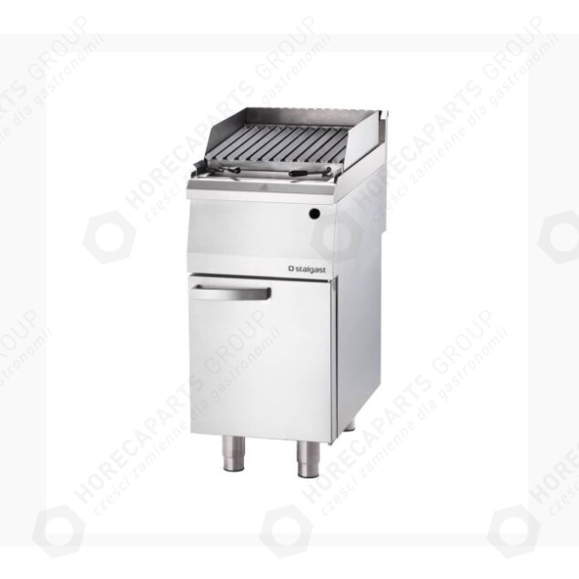 Horeca Parts - Grill lawowy gazowy, ruszt V, 6.5 kW, G20, Stalgast 9732010