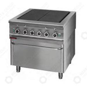 Horeca Parts - Elektrický sporák Kromet 000.KEZ-4U