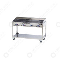 Horeca Parts - Grill Hendi Grünes Feuer Küche Linie 4-palnikowy 149614