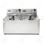 Horeca Parts - Frytownica 2×4 l, HENDI, Kitchen Line, 8L, 230V/6000W, 470x380x(H)330mm