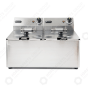 Horeca Parts - Frytownica 2×4 l, HENDI, Kitchen Line, 8L, 230V/6000W, 470x380x(H)330mm