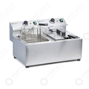 Horeca Parts - Fritteuse Mastercook 2x8 L Hendi 207307