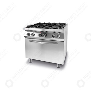 Horeca Parts - Kuchnia gazowa Hendi 4-palnikowa Kitchen Line 225882