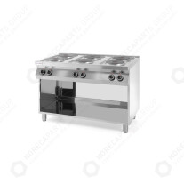 Horeca Parts - Electrical kitchen Kitchen Line 6-plate on the Hendi 226230 open base