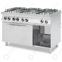 Horeca Parts - Gas cooker with oven, 6-burner Revolution 226452