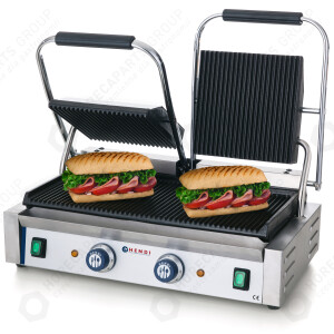Horeca Parts - Grill kontaktowy Hendi podwójny 263709