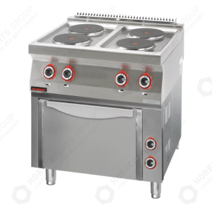 Horeca Parts - Elektrický sporák Kromet 700.KE-4