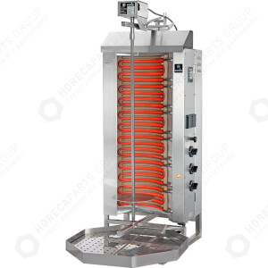 Horeca Parts - Opiekacz elektryczny do kebaba Stalgast E 3, P 9 kW, U 400 V (777535)